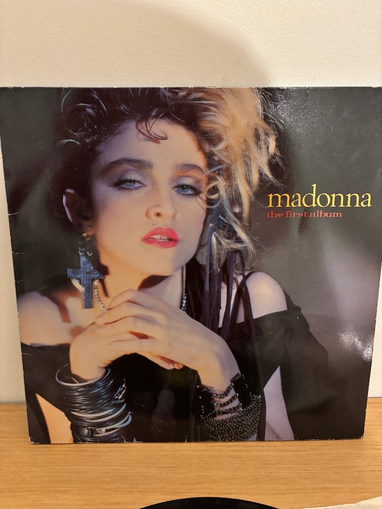 LP - Madonna - le premier album, CD & DVD, Enlèvement ou Envoi, Pop, Utilisé, Avec pochette intérieure