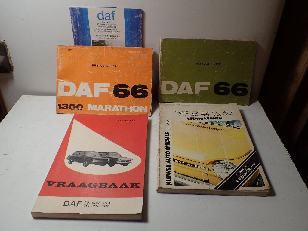 Oude DAF vraagbaken en serviceboekjes, Enlèvement ou Envoi