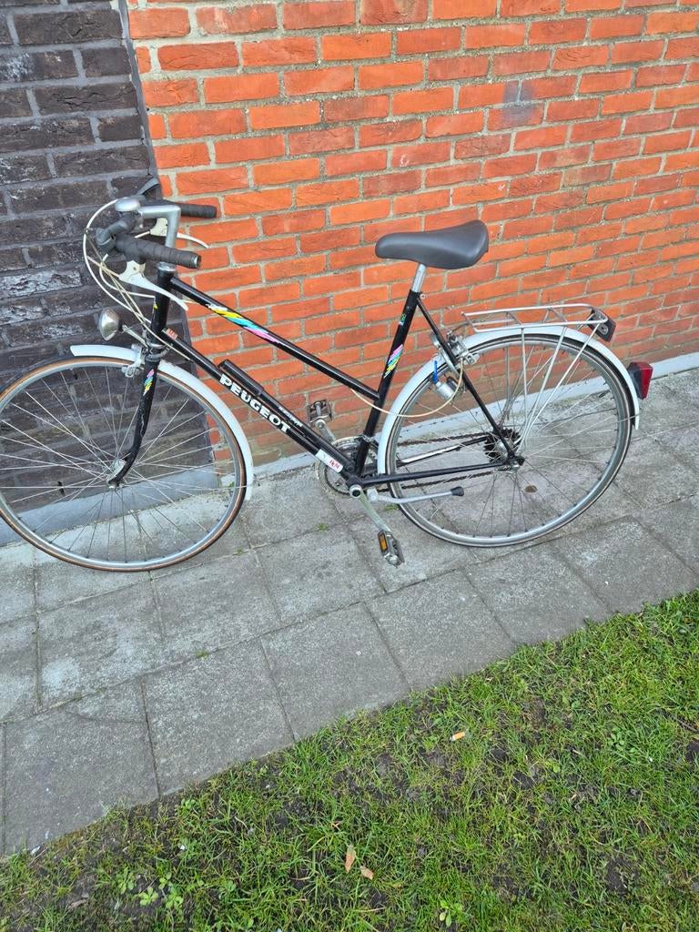 Retro koersfiets, Ophalen