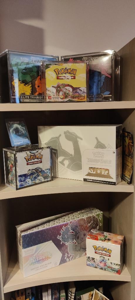 Sealed Pokemon collectie en master set 151, Ophalen