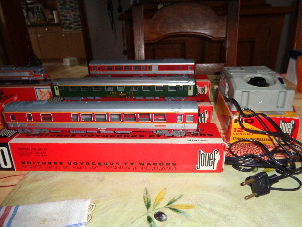 train miniature, Hobby & Loisirs créatifs, Enlèvement, Comme neuf, Rails, Jouef