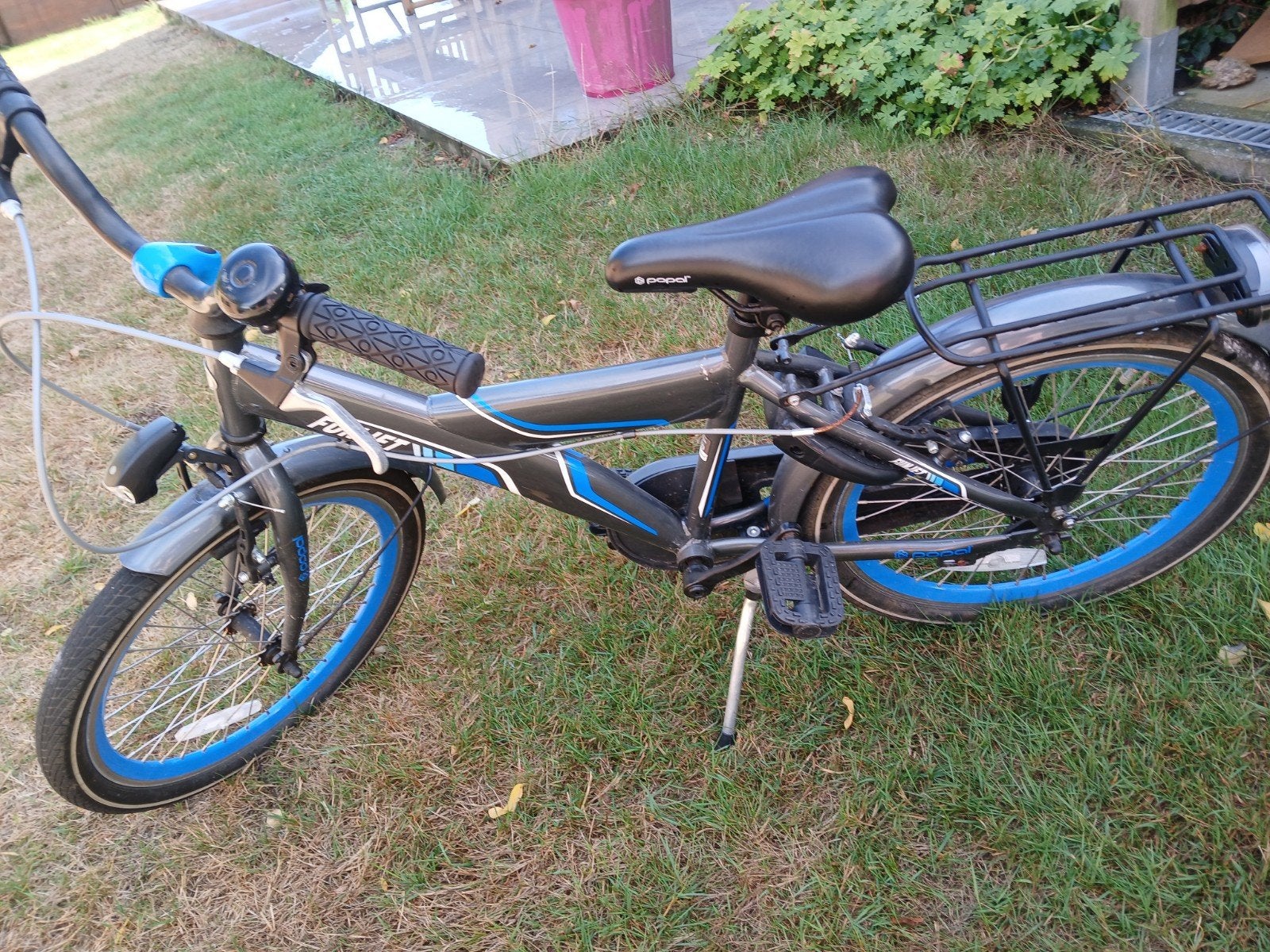 jongensfiets blauw 20 inch, Fietsen en Brommers, Ophalen, 20 inch, Popal