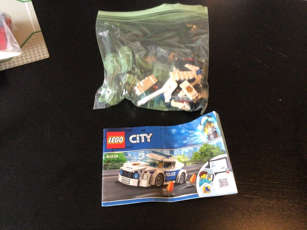 Lego city politiepatrouille auto - 60239, Ophalen, City, Lego, Zo goed als nieuw