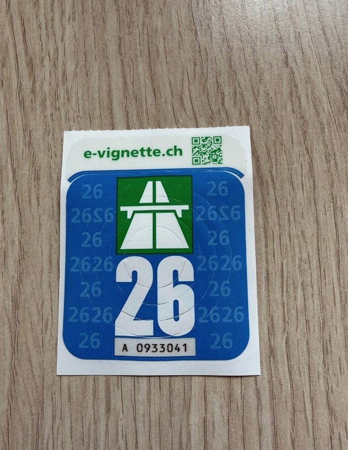 Vignette suisse 2026
