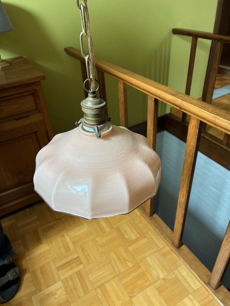 Glazen luster, Ophalen, Zo goed als nieuw, Glas
