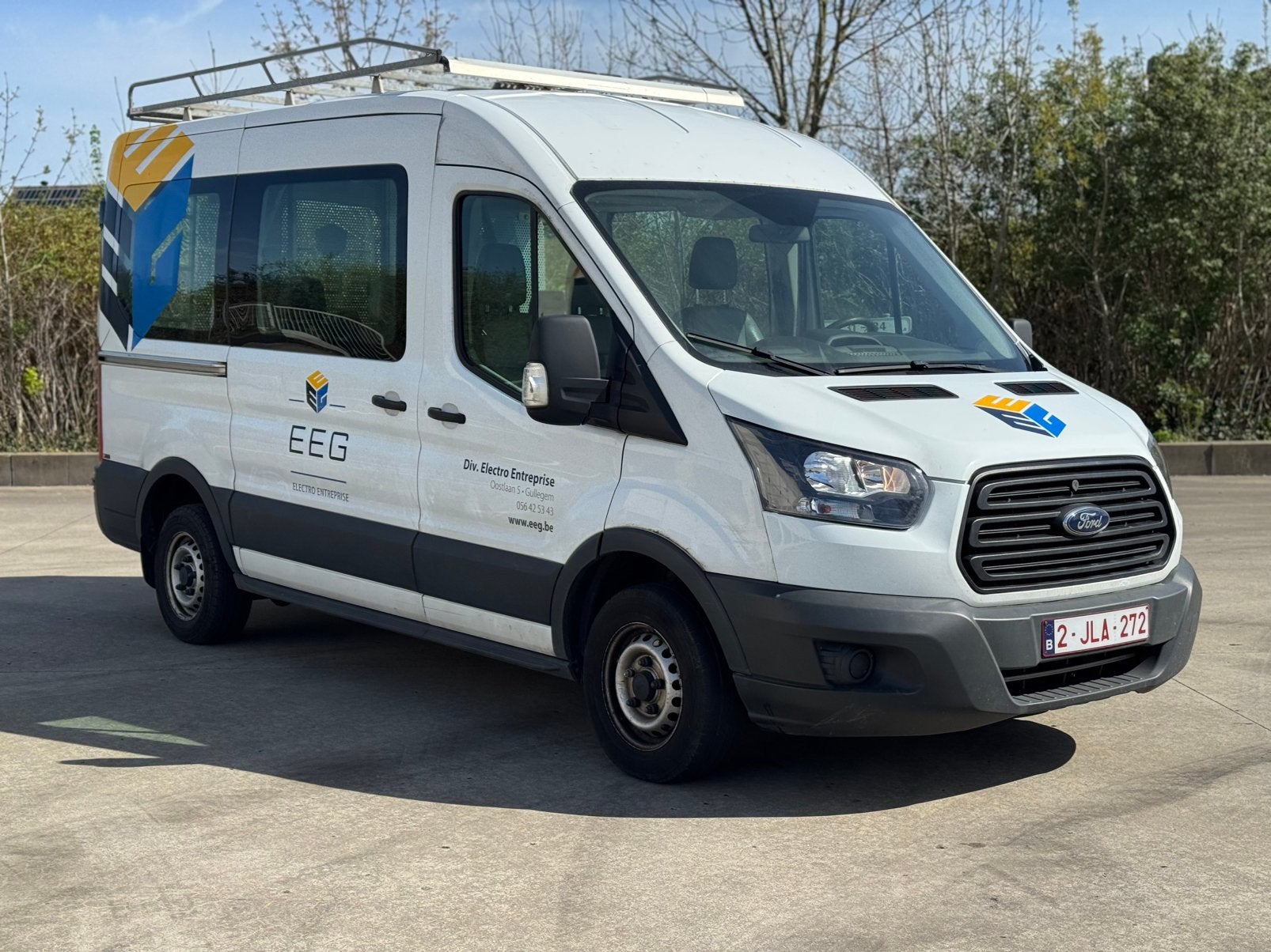 FORD TRANSIT / 2.0 DIESEL! / 9 PLAATS! / L2 / H2! / GEKEURD!, Auto's, Ford, Bedrijf, Te koop, Transit, ABS, Airbags, Airconditioning