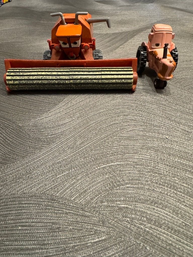 Cars Disney Frank en tractor, Ophalen, Overige figuren, Zo goed als nieuw, Beeldje of Figuurtje