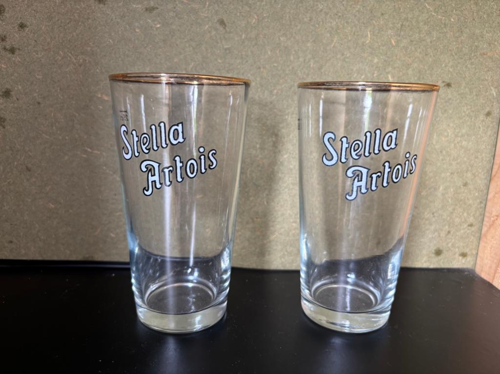 Stella Artois, Ophalen of Verzenden, Gebruikt, Bierglas