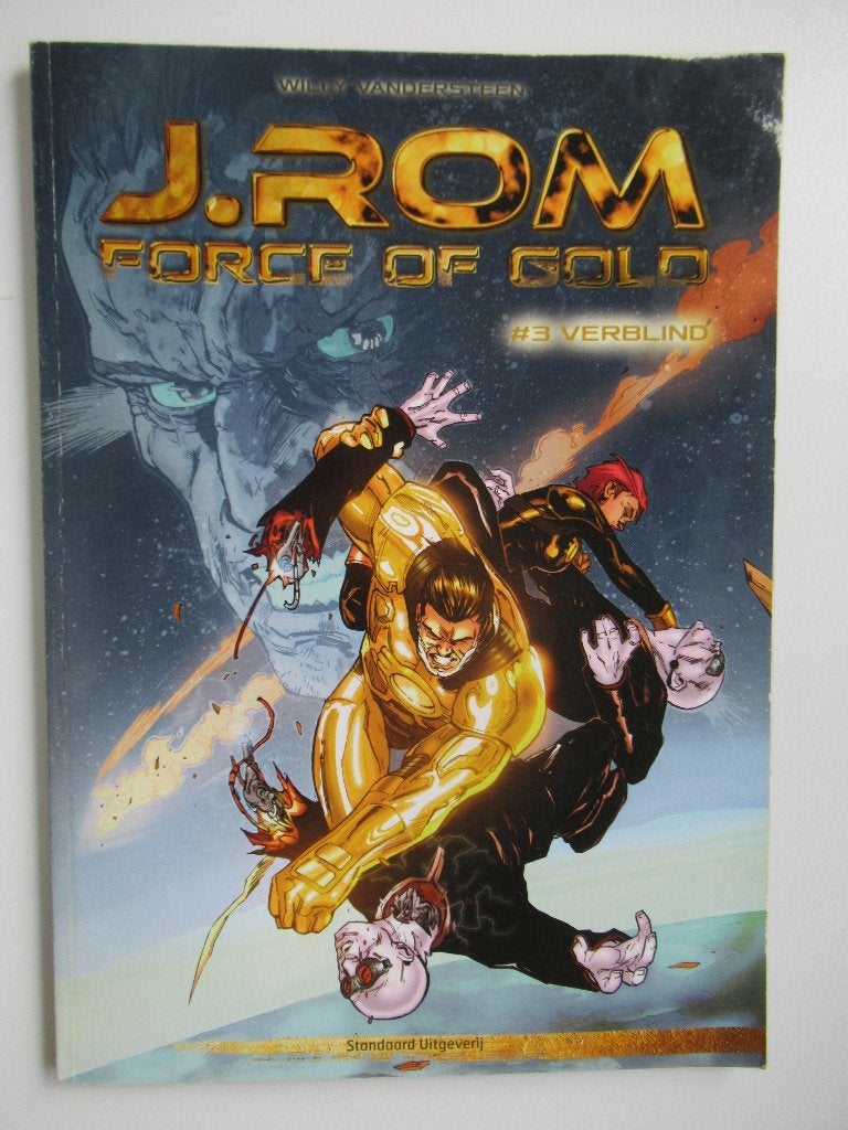 j.rom...force of gold...nr.3...verblind..........1st, Ophalen of Verzenden, Zo goed als nieuw