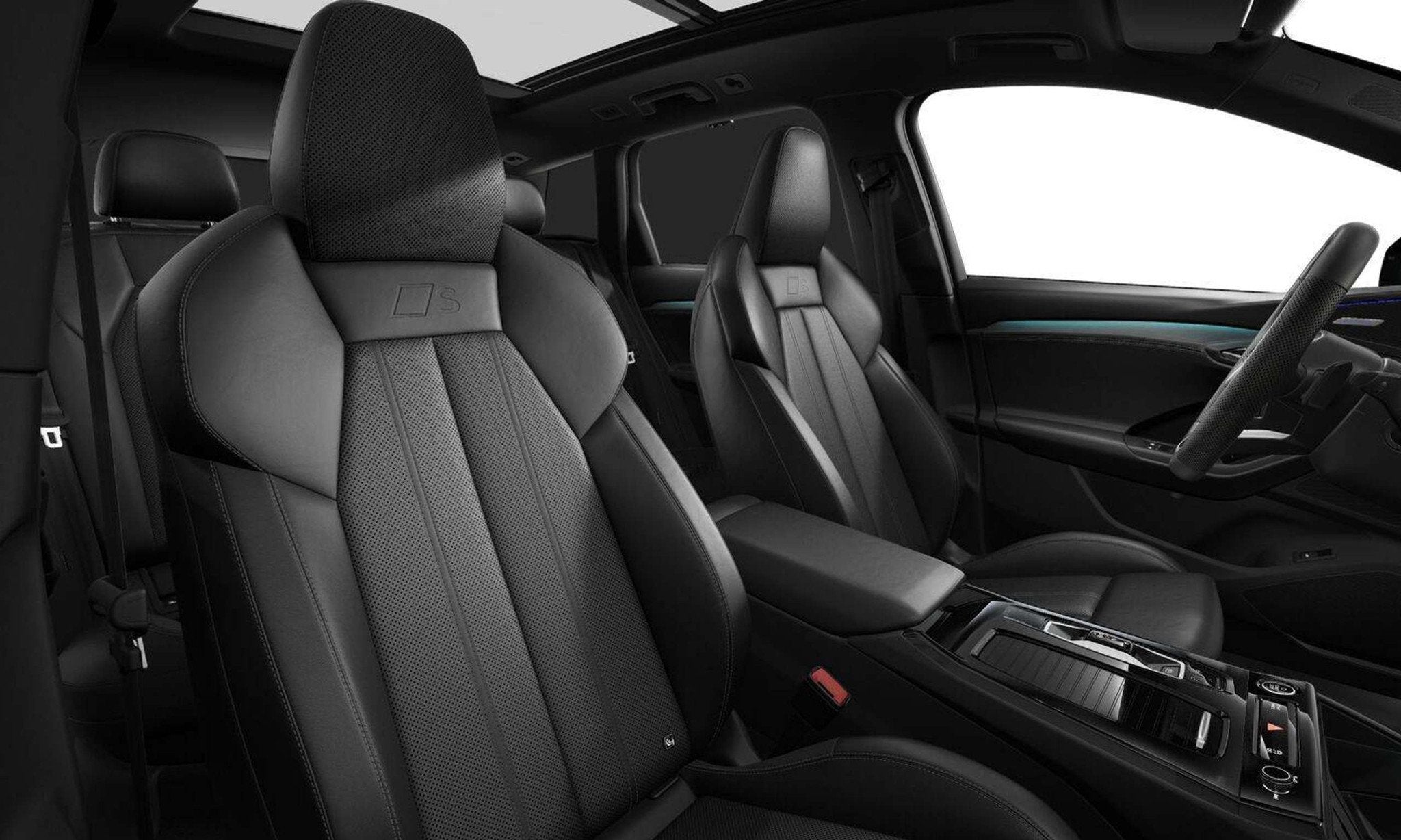Audi Q6 e-tron Q6 e-Tron 100 kWh Quattro S line l Pano l HUD, Auto's, Audi, Automaat, Adaptive Cruise Control, Gebruikt, Zwart