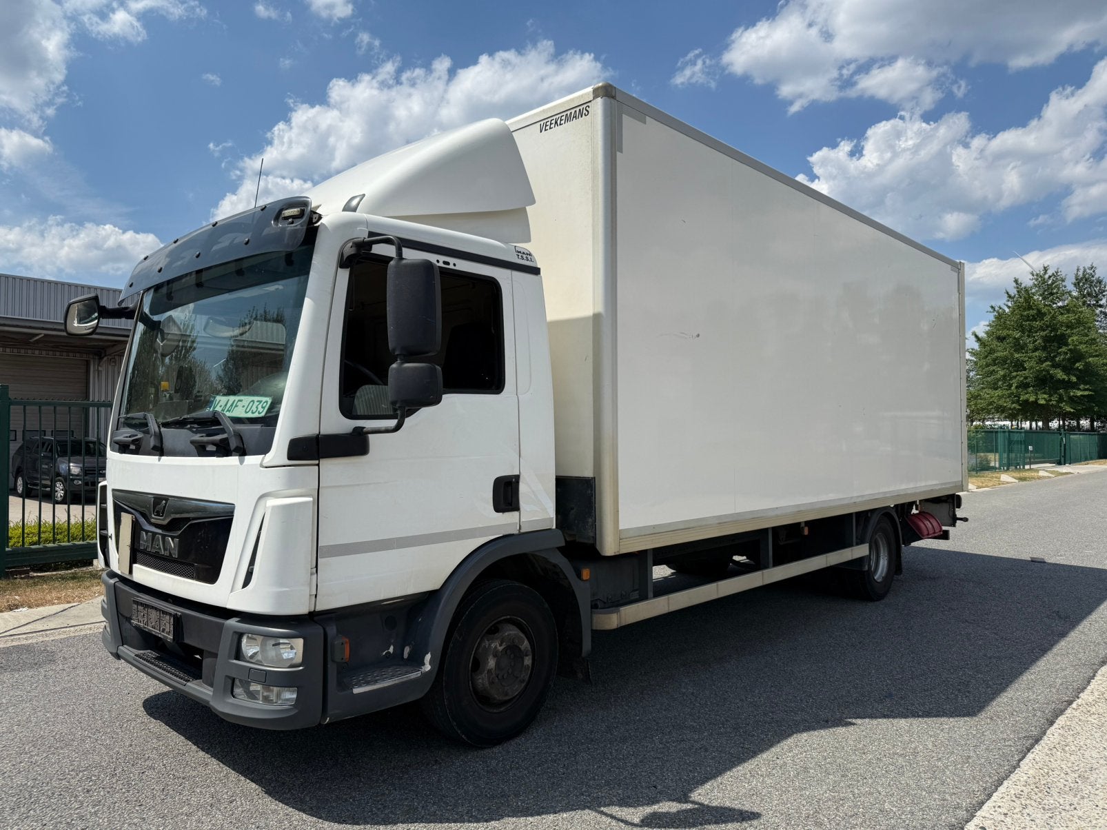 MAN TGL 12.220, Auto's, Vrachtwagens, Automaat, Achterwielaandrijving, MAN, Wit