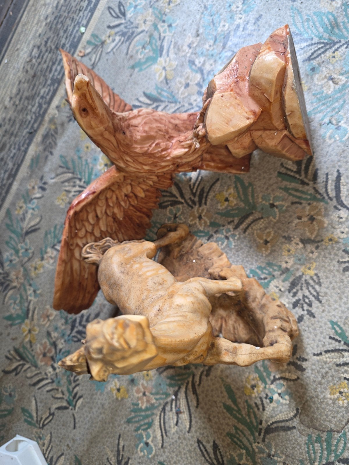 cheval et aigle, Collections, Statues & Figurines, Enlèvement