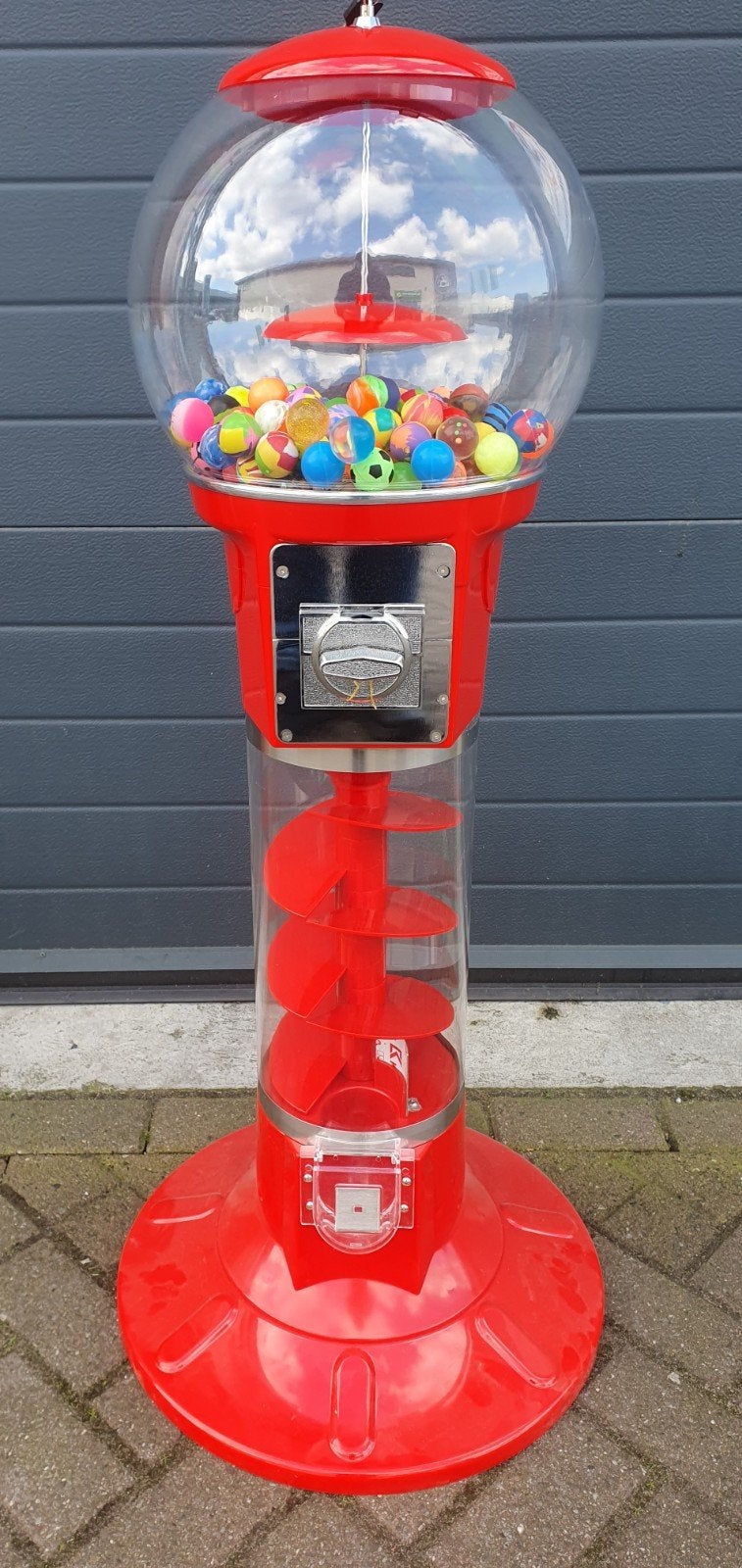 Kauwgomballen stuiterballen spiraal, Verzamelen, Automaten | Overige, Nieuw, Ophalen of Verzenden
