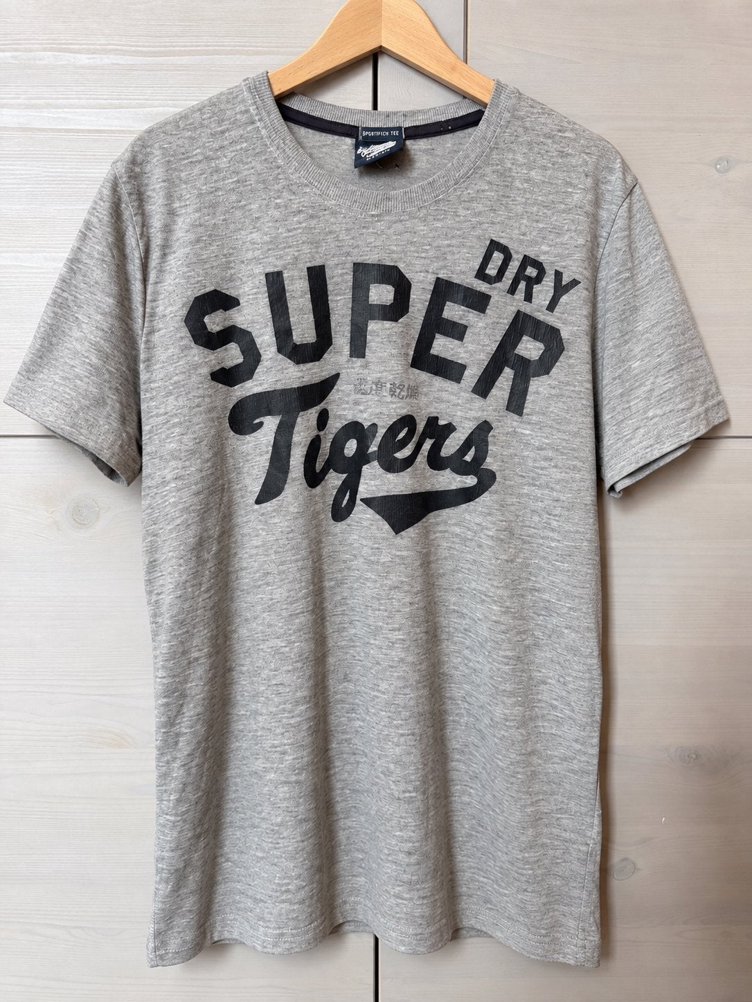 Superdry tigers shirt maat medium mannen gedragen staat, Enlèvement ou Envoi, Comme neuf