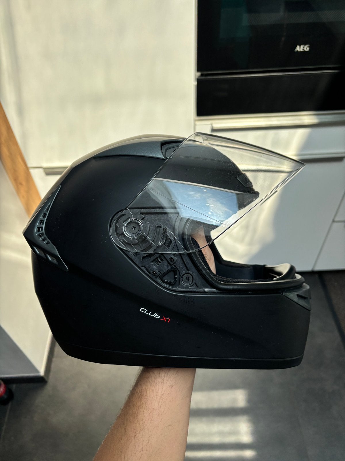 Casque Sparco Noir Mat Taille M, Autres marques, M, Seconde main, Casque intégral
