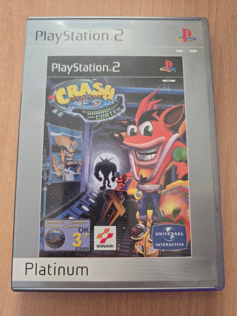 crash bandicoot de wraak van cortex platinum, Consoles de jeu & Jeux vidéo, Enlèvement ou Envoi