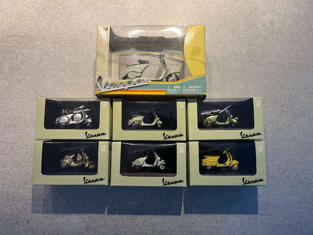 Vespa lot diecast, Enlèvement, Neuf, Autres types, Autres marques