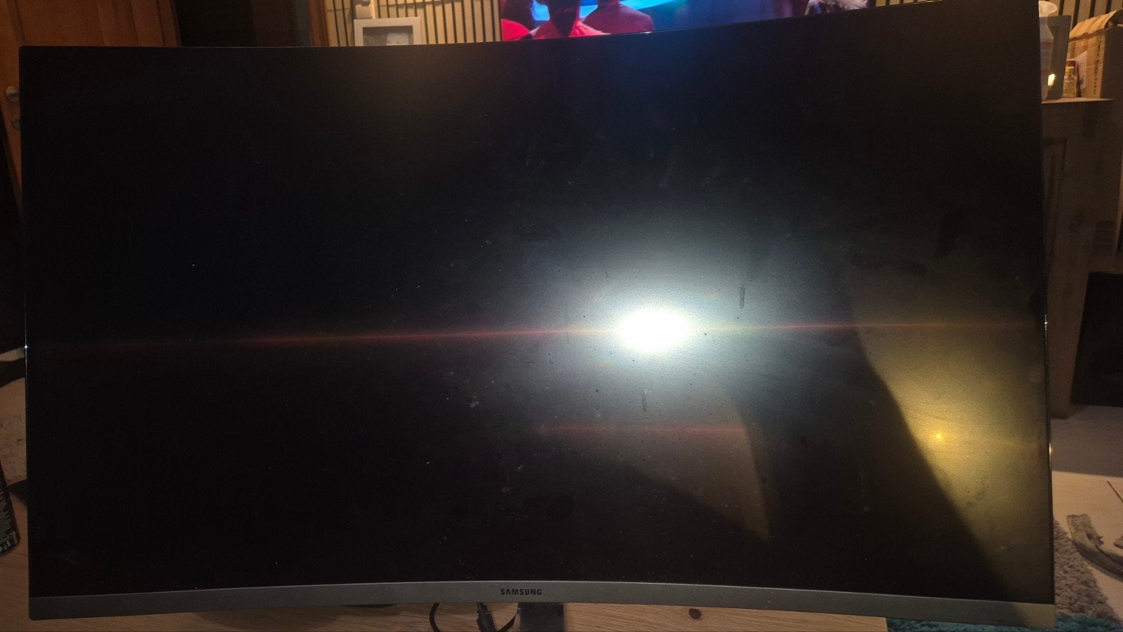 32 inch Samsung monitor, curved, Computers en Software, Ophalen of Verzenden