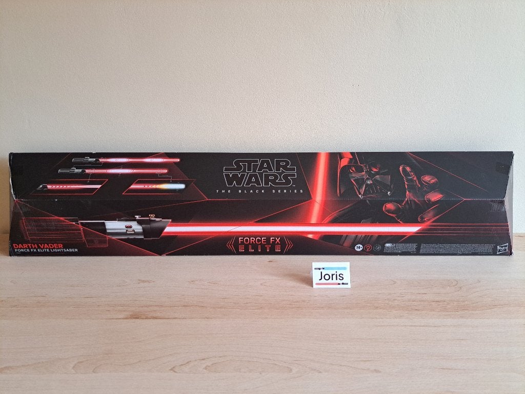 Darth Vader lightsaber - Hasbro The Black Series, Enlèvement ou Envoi, Comme neuf, Réplique