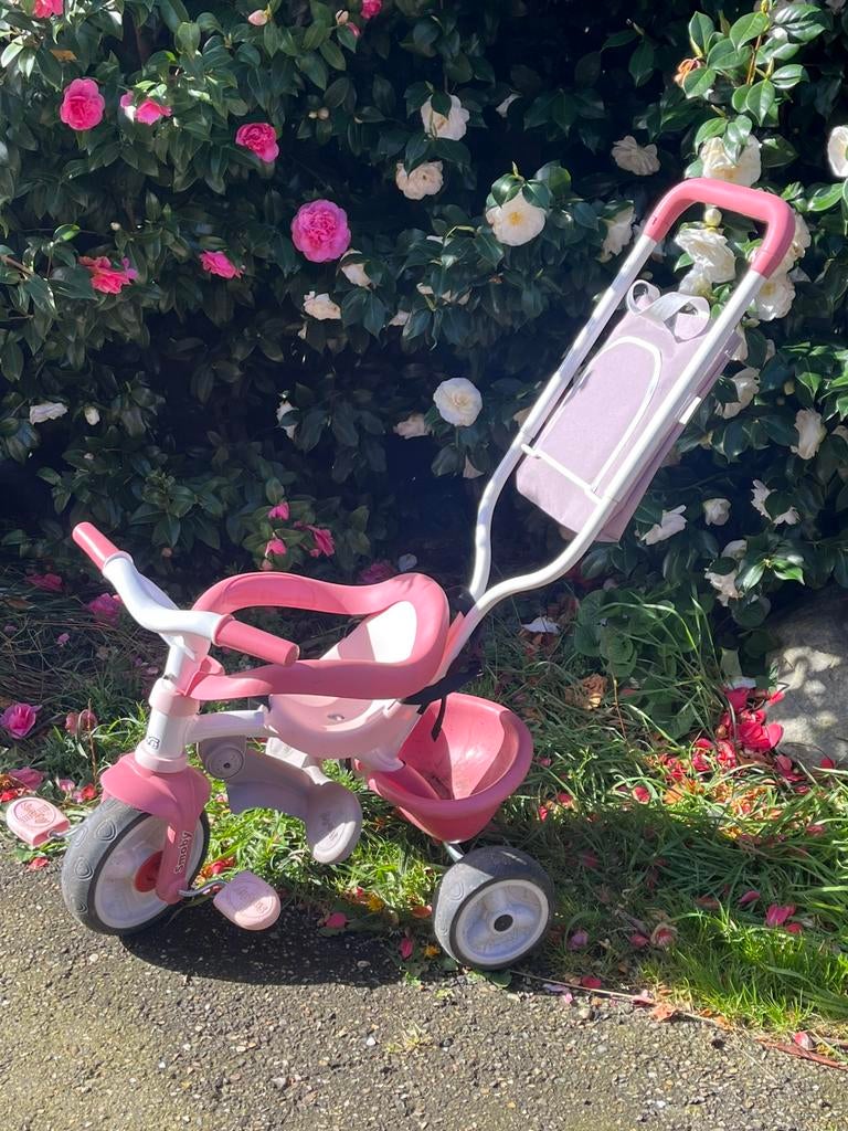 Driewieler Smoby, Fietsen en Brommers, Fietsen | Driewielers, Ophalen, Gebruikt, Verstelbare zitting