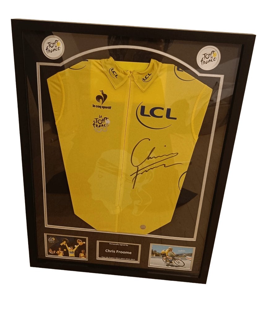 Gesigneerde gele trui - Froome - met certificaat, Envoi, Neuf, Maillot