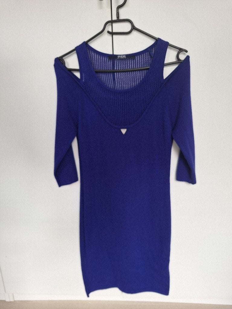 Kleedje guess, Kleding | Dames, Jurken, Ophalen, Zo goed als nieuw, Maat 36 (S), Blauw