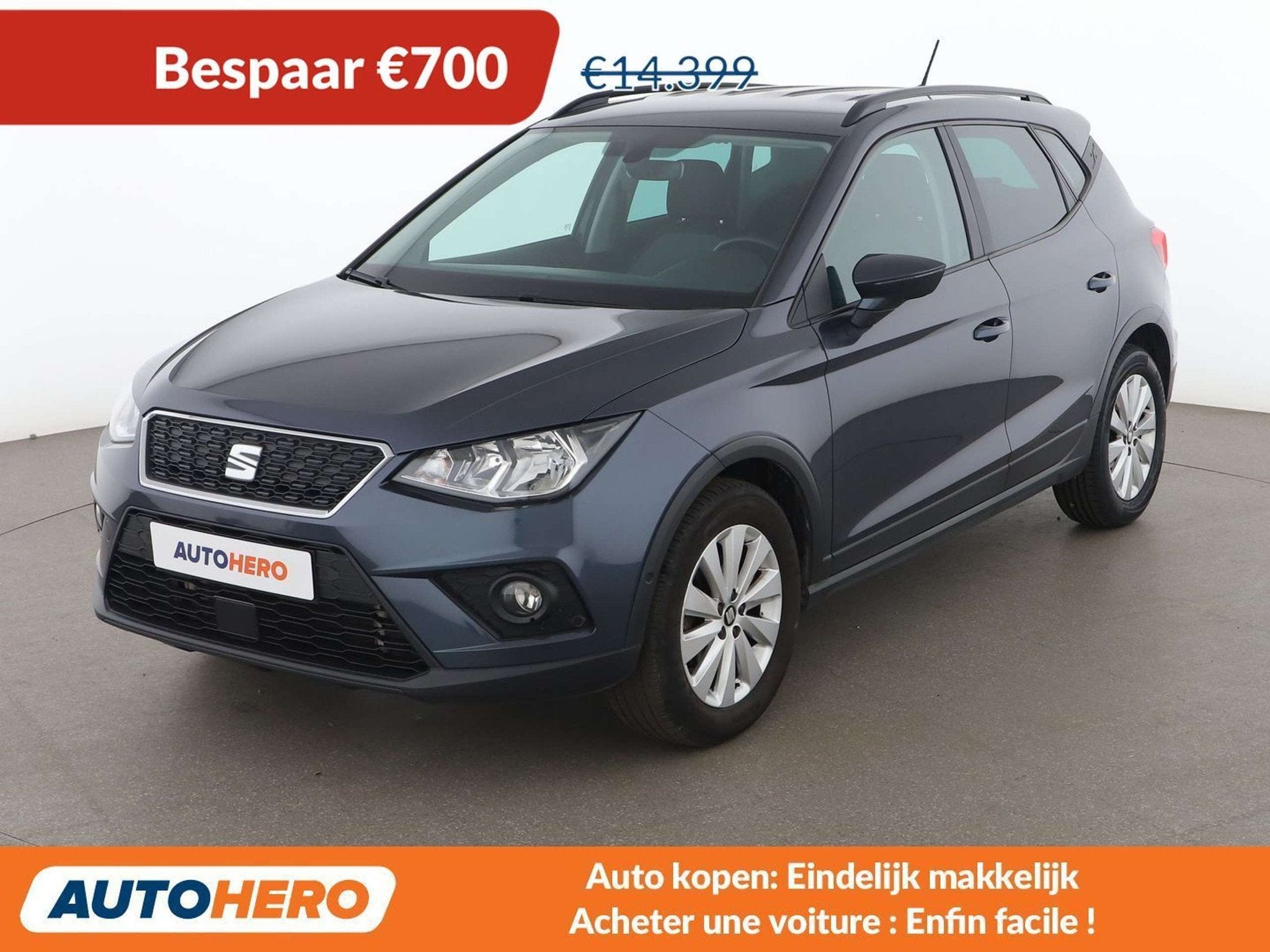 SEAT Arona 1.0 TSI Style (bj 2020, automaat), Auto's, Stof, Gebruikt, Overige brandstoffen, SUV of Terreinwagen