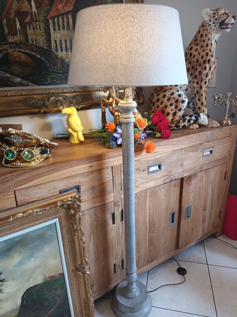 Vloerlamp , groot 1,62m ,  zeer mooi, Ophalen, E27 (groot), Zo goed als nieuw, 150 tot 200 cm