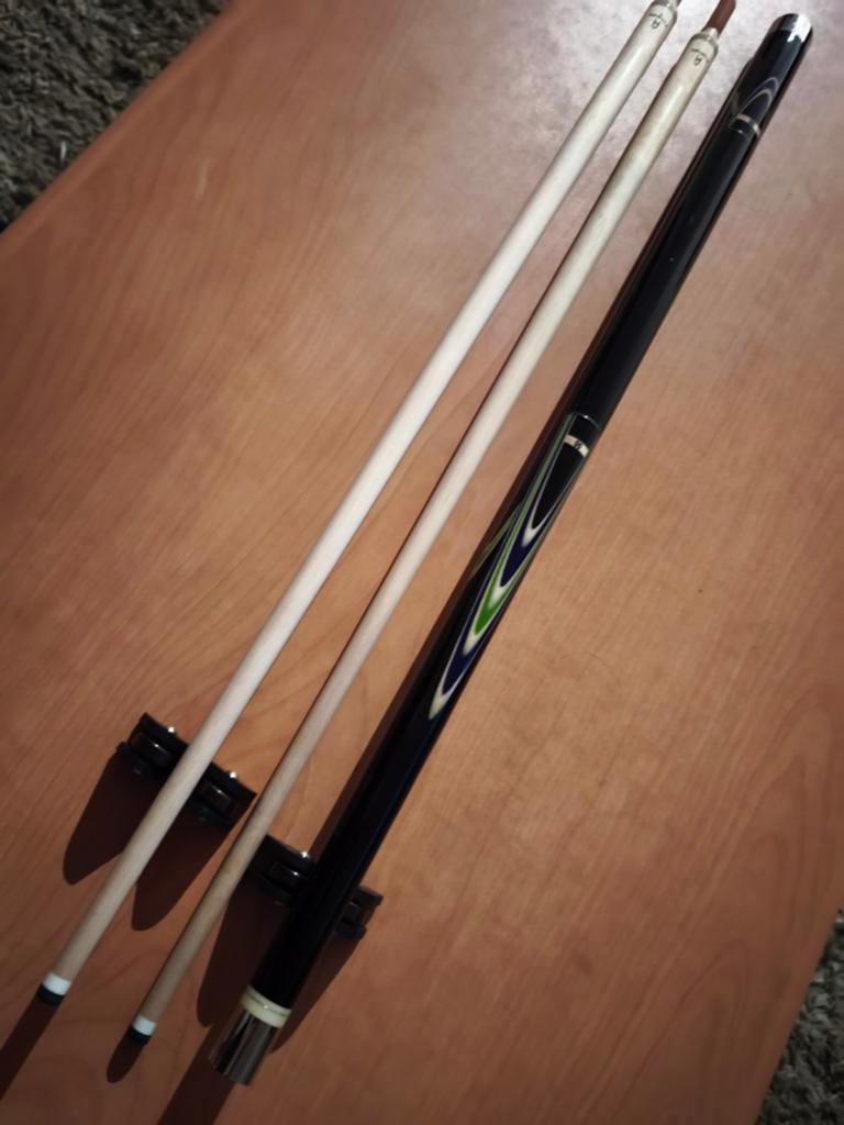 Repère précis avec 2 pointes utilisées, pas de rayures, Sports & Fitness, Billards & Billards américains, Enlèvement ou Envoi