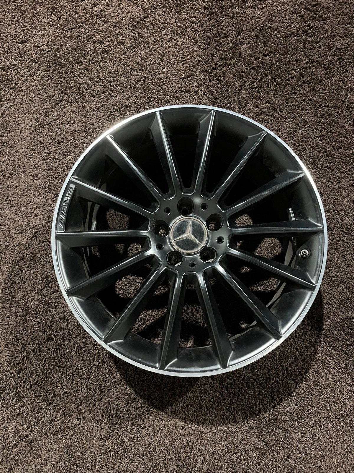 Jante Mercedes AMG A35 19 inch - noir matte, Autos : Pièces & Accessoires, Enlèvement, 19 pouces, Jante(s)