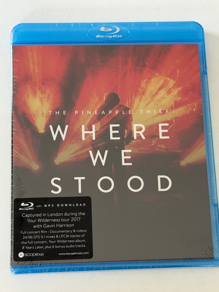 The Pineapple Thief – Where We Stood (Blu-ray) Nieuw!, Cd's en Dvd's, Blu-ray, Muziek en Concerten, Alle leeftijden, Concert, Ophalen of Verzenden