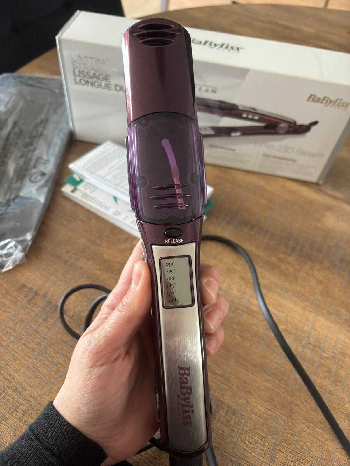 BaByliss i-Pro 230 Steam, Ophalen of Verzenden, Zo goed als nieuw