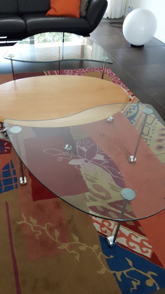 Rolf Benz salontafel, Ophalen, 50 – 75, Gebruikt, 100 tot 150 cm