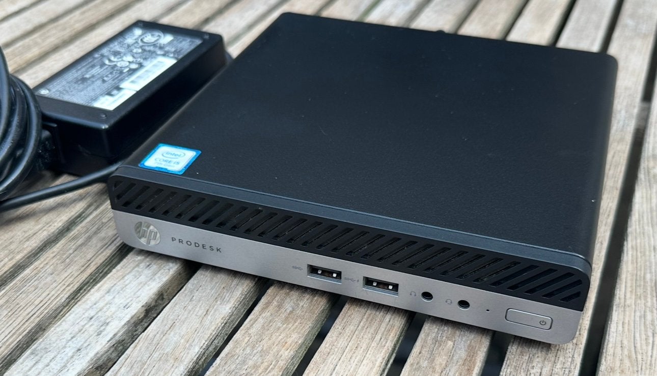 Hp prodesk 400 G3 mini/ i5-7500T/16gb ddr4/512gb ssd/Win 11/, Enlèvement, Comme neuf, SSD