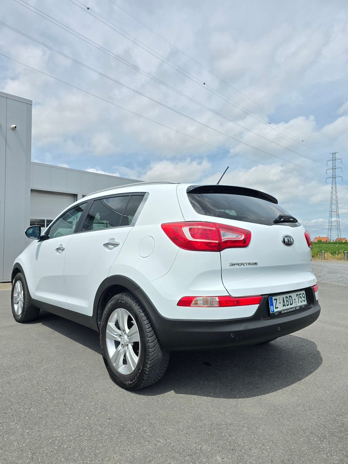 Kia sportage 2wd Suv//Cruis-Pdc/Airco, Auto's, Voorwielaandrijving, Euro 5, 4 cilinders, Wit