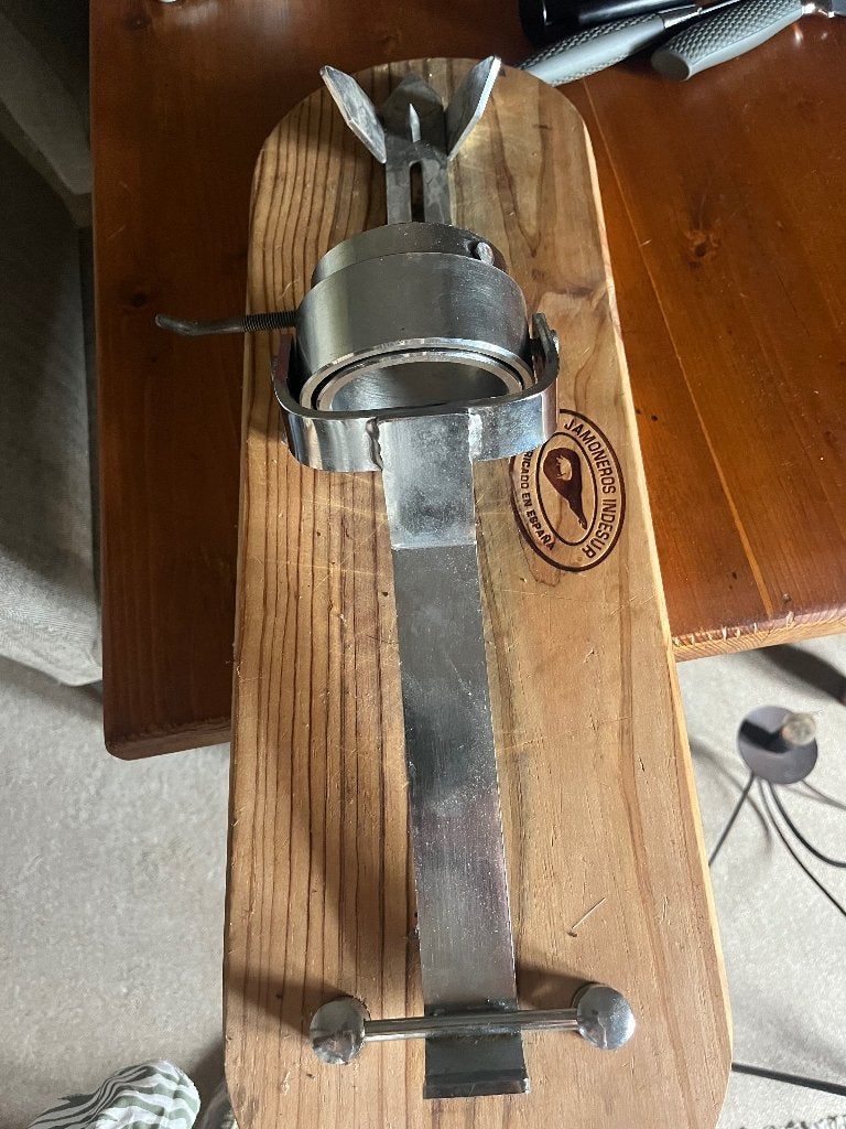 Snijmes, Ophalen, Gebruikt, Hout, Snijmachine