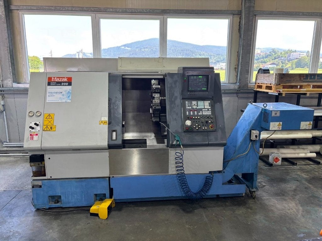Mazak SQT-200 I CNC-draaibank I 1998, Doe-het-zelf en Bouw, Ophalen of Verzenden, Gebruikt