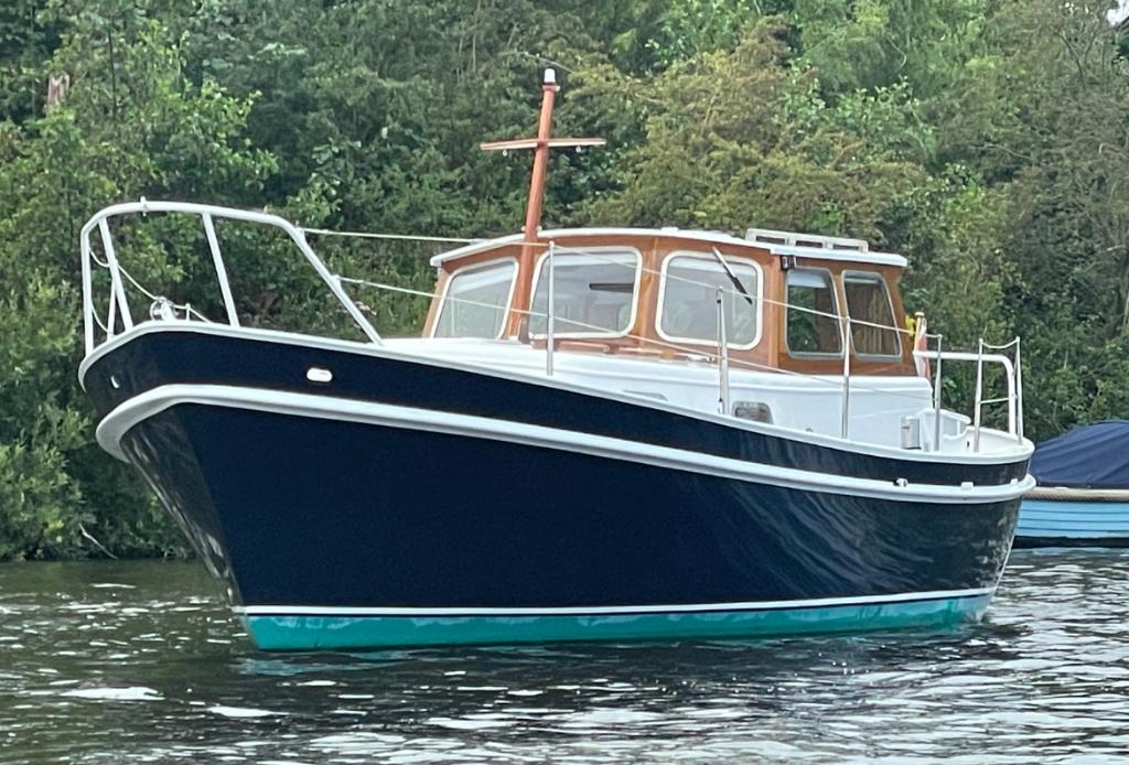 Klassiek kotterjachtje 9 meter 1975, Sports nautiques & Bateaux, Bateaux à moteur & Yachts à moteur, Utilisé, Acier, Diesel, Moteur in-bord