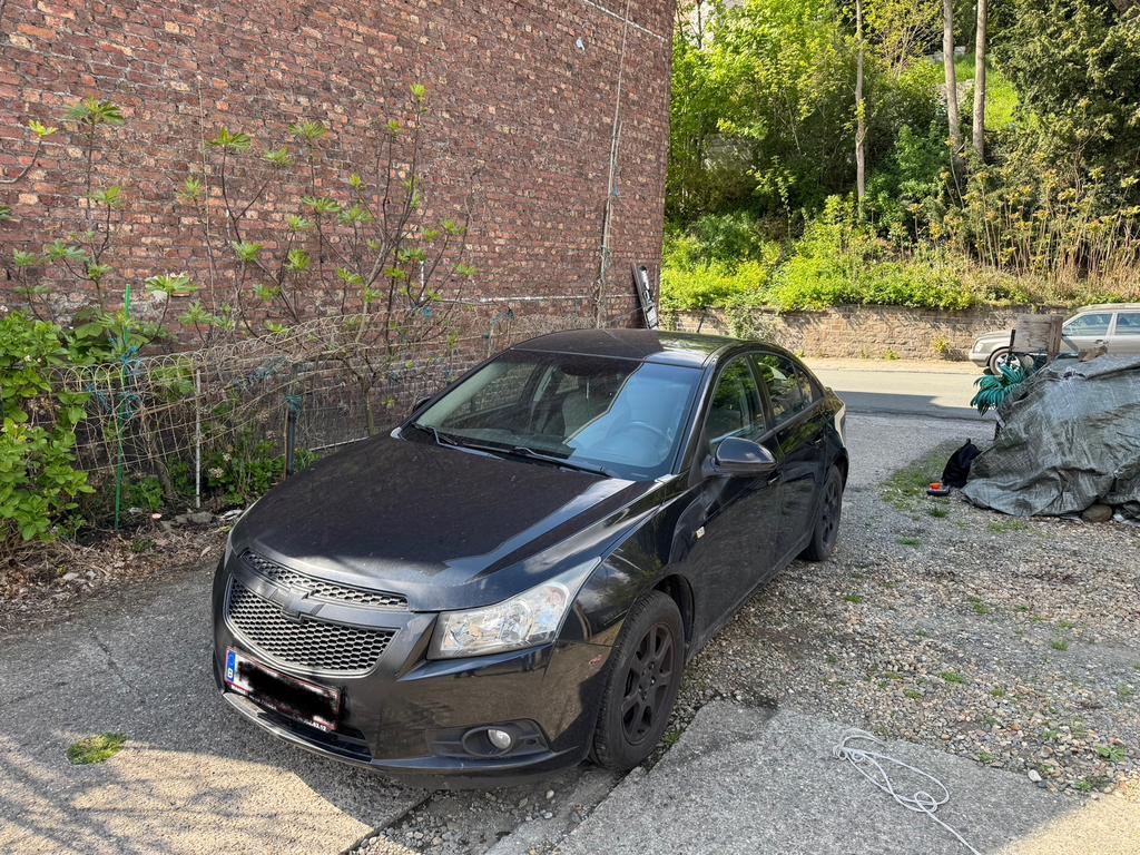 CHEVROLET CRUZE 2.0 VCDI DIESEL 2011, Auto's, Chevrolet, Voorwielaandrijving, Zwart, 4 cilinders, Leder en Stof