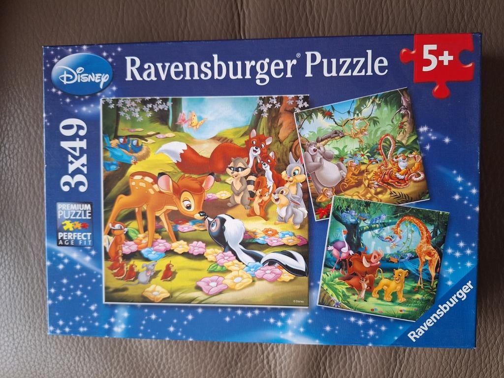 Ravensburger 3 x 49 stukjes puzzel disney, Ophalen