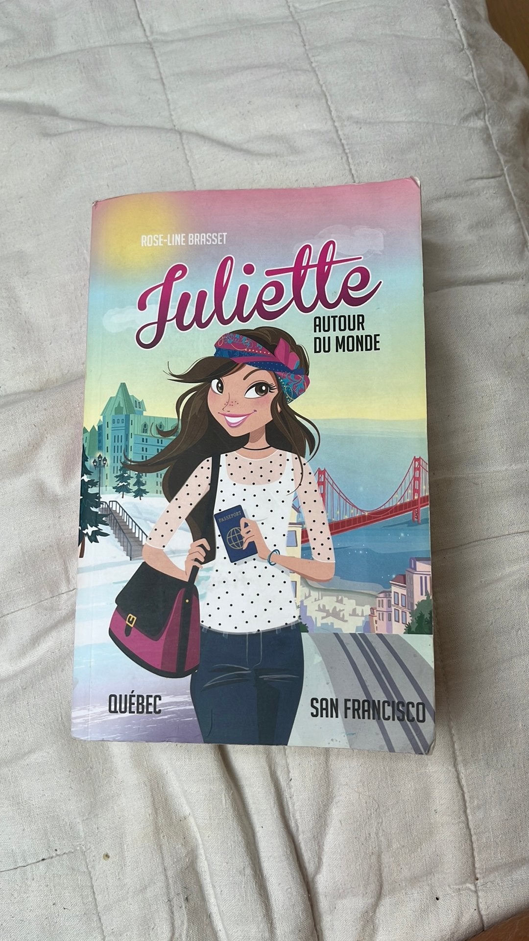 Livre « Juliette autour du monde » de Rose-Line Brasset  ___, Enlèvement ou Envoi, Utilisé, Non-fiction