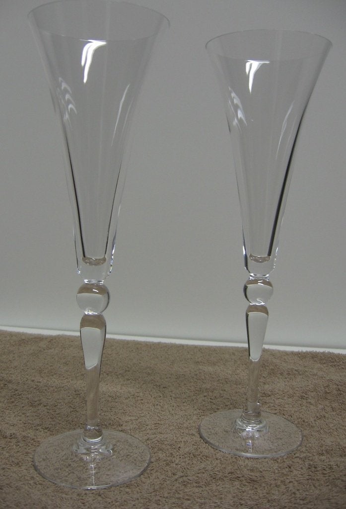 2 hoge champagneglazen. NIEUW, Enlèvement, Neuf