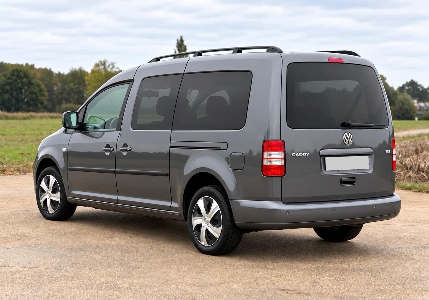 Volkswagen Caddy Maxi 1.6 TDI | 7-Zitter | 2014, Auto's, 1600 cc, 7 zetels, Particulier, Zilver of Grijs