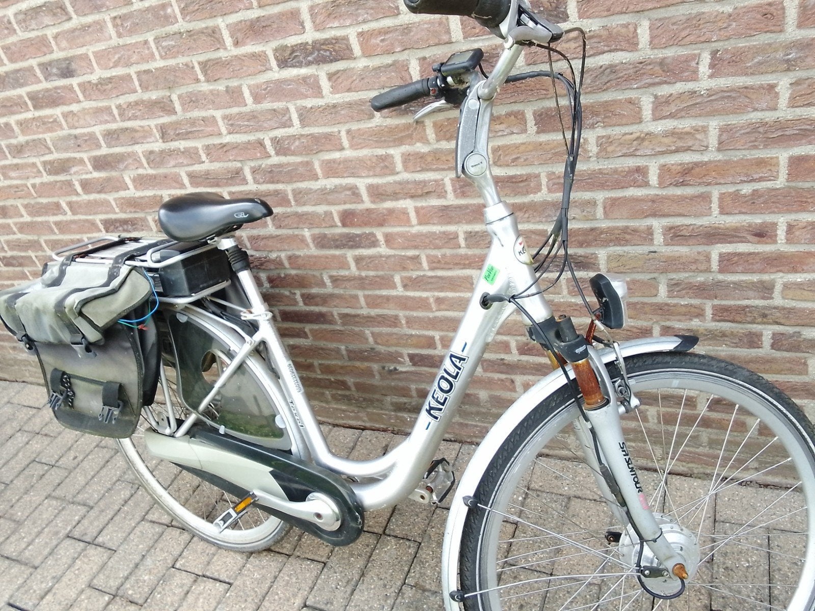 Keola elektrische damesfiets, Ophalen