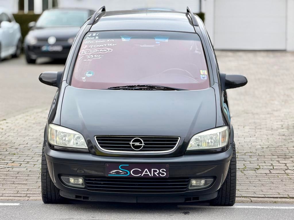 Opel zafira 1.8i ** Automaat ** 7 Zitplaatsen ** 120.000 km, Automaat, Monovolume, Electronic Stability Program (ESP), 1799 cc