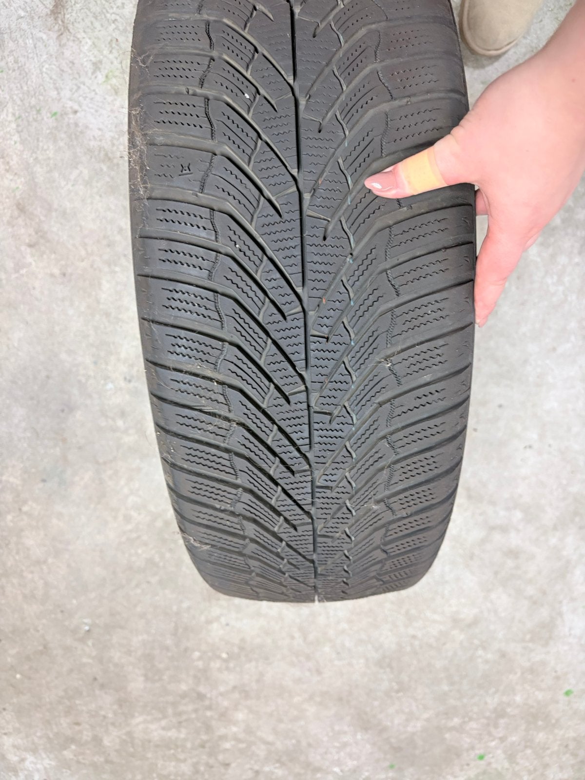 Zwarte winterbanden. Kumho wintercraft. 215/50/R18, Ophalen, Gebruikt, Ford