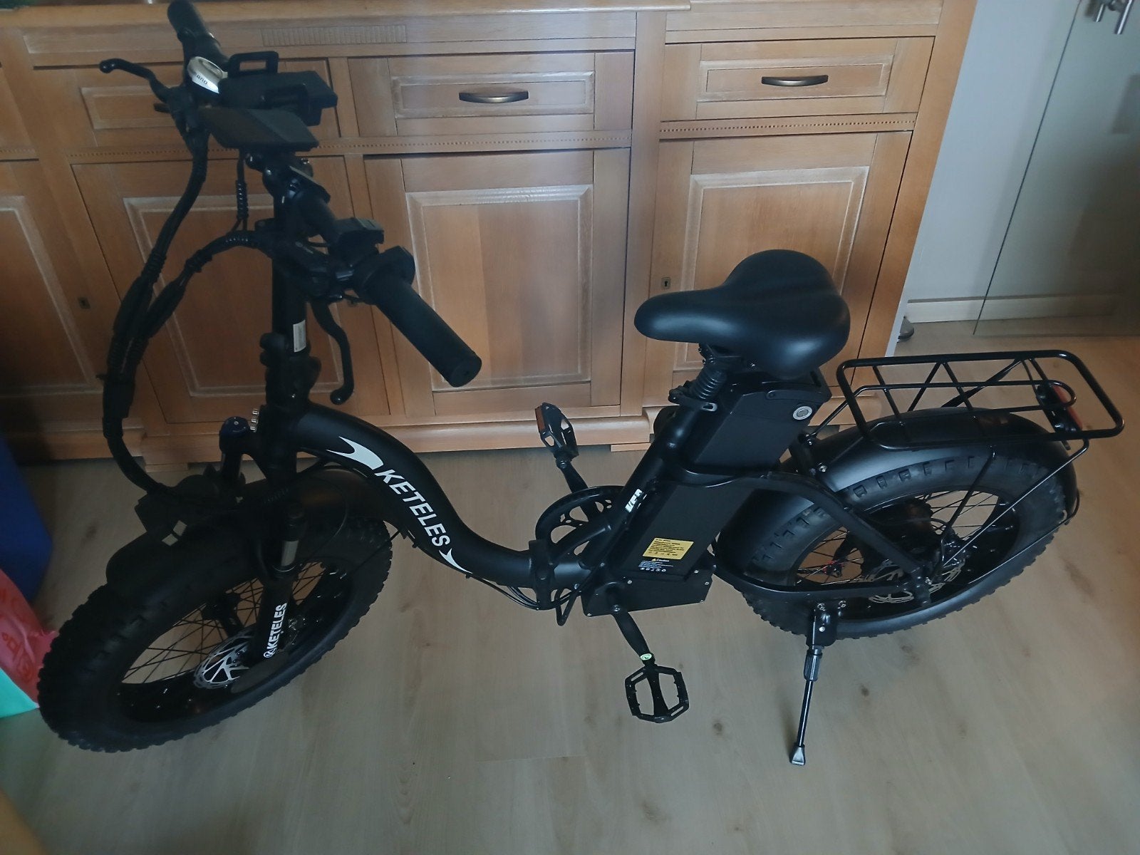 Vélo électrique pliable KETELES KF9 48V35AH Fat Tire, Enlèvement ou Envoi