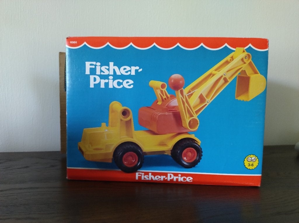 FISHER PRICE KRAANAUTO, Enfants & Bébés, Jouets | Fisher-Price, Enlèvement, Utilisé, Voiture ou Véhicule