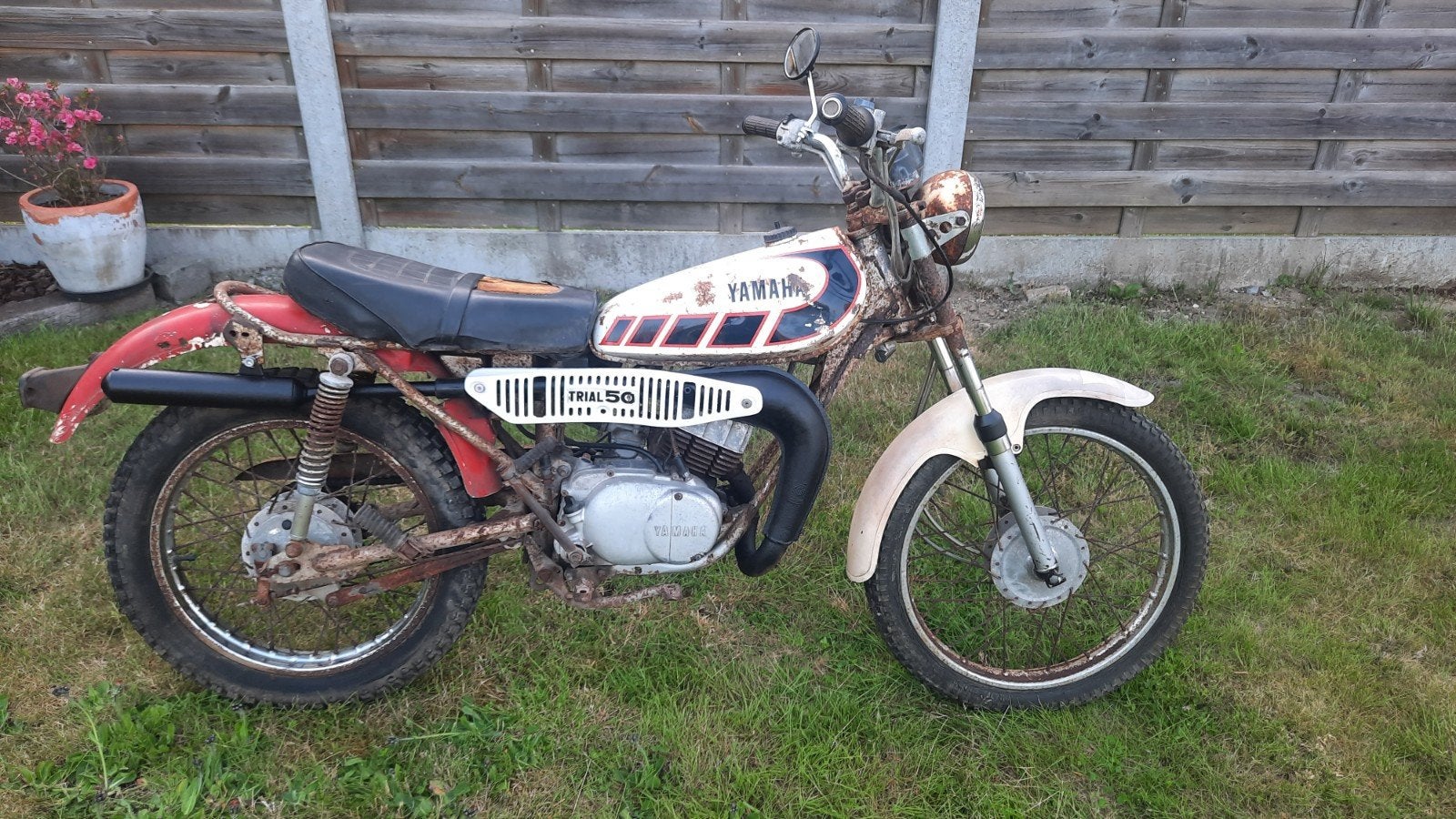yamaha TY50 opmaak of..RUIL mogelijk, Enlèvement, Yamaha