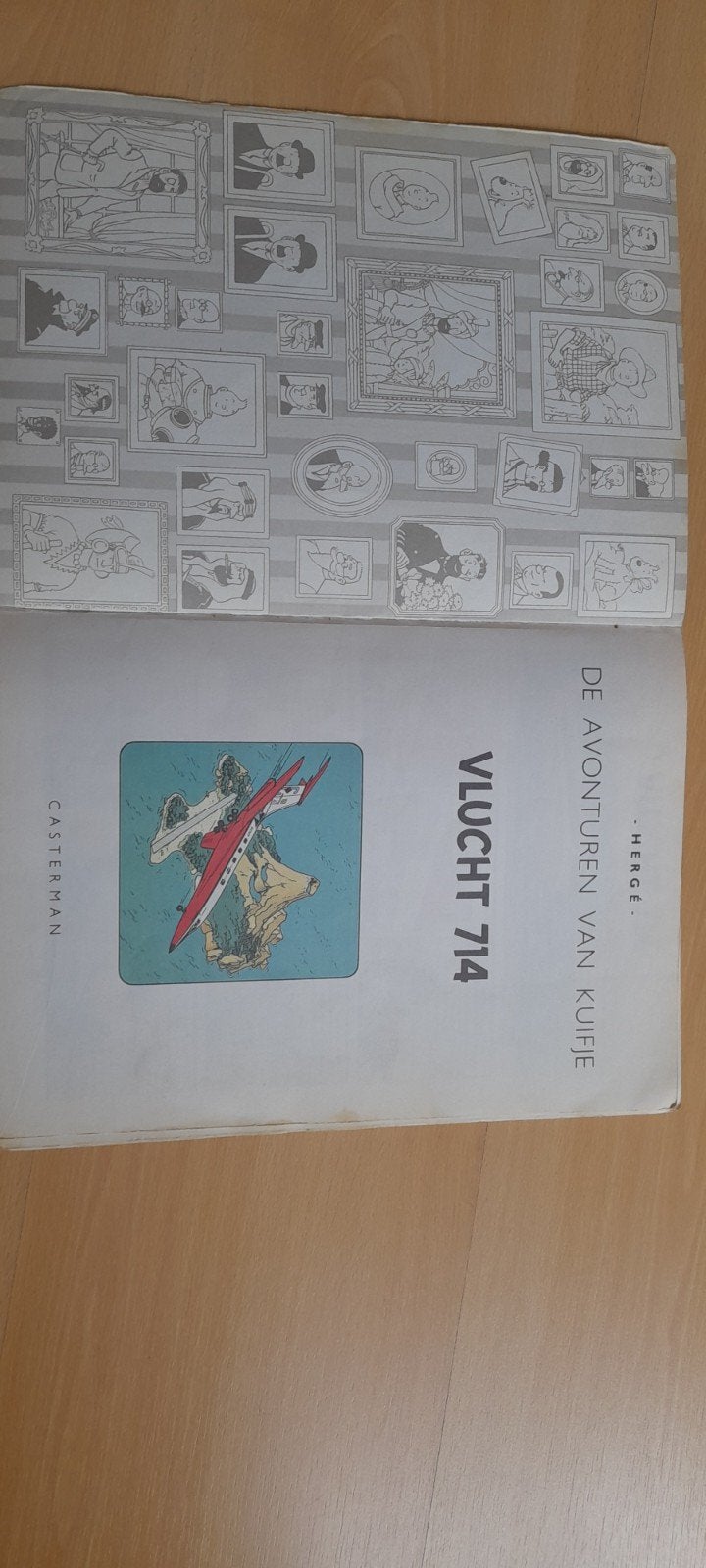 kuifje - Vlucht 714, Boeken, Eén stripboek, Herge, Ophalen, Gelezen